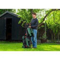 Clearance Akkuruohonleikkuri Bosch Rotak 18V-34 Solo 18V ilman akkua Akkuruohonleikkurit