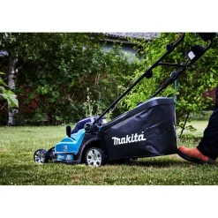 Outlet Akkuruohonleikkuri DLM432PT2 575 m² 2X18V 2X5.0Ah akuilla Keräävät Ruohonleikkurit|Akkuruohonleikkurit