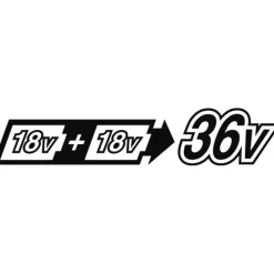 Clearance Akkuruohonleikkuri LXT DLM538PG2 2x18V 2x6,0Ah akuilla Akkuruohonleikkurit|Työnnettävät Ruohonleikkurit