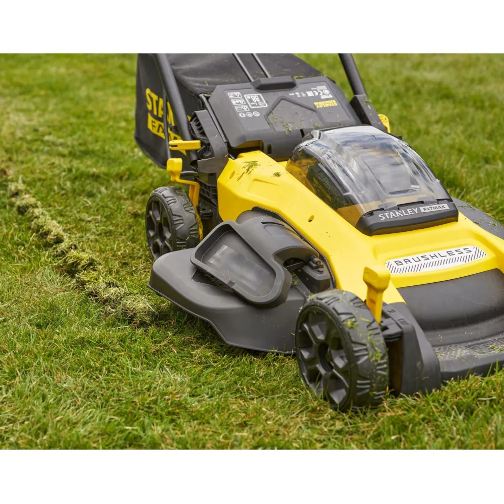 Hot Akkuruohonleikkuri Fatmax V20 SFMCMW2651M-QW 51 cm 2x18V 2x4,0 Ah akuilla Työnnettävät Ruohonleikkurit