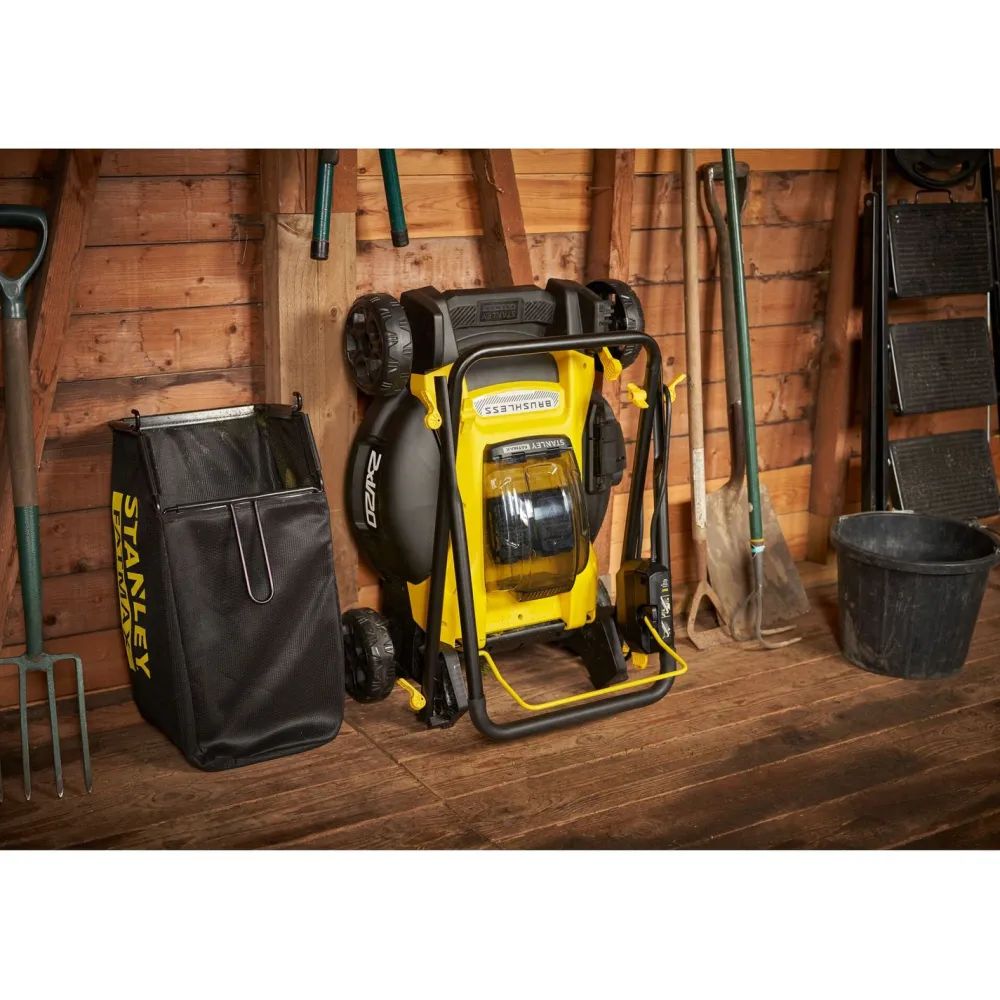 Hot Akkuruohonleikkuri Fatmax V20 SFMCMW2651M-QW 51 cm 2x18V 2x4,0 Ah akuilla Työnnettävät Ruohonleikkurit