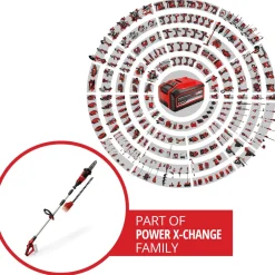Akkuyhdistelmäsaha Power X-Change GE-HC 18 Li T Solo ei sis. akkua*Einhell Clearance