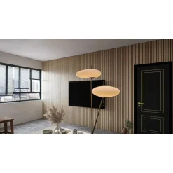 Akustiikkalevy rimapaneeli, 21x605x2400mm, vaalea tammi puuviilu*Aarni Outlet