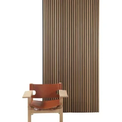 Akustiikkalevy Premium, 22x605x2440mm, öljytty tammi puuviilu*Fibrotech