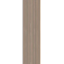 New Akustiikkalevy Premium, 22x605x2440mm, saarni puuviilu Sisustuslevyt|Rimaseinät