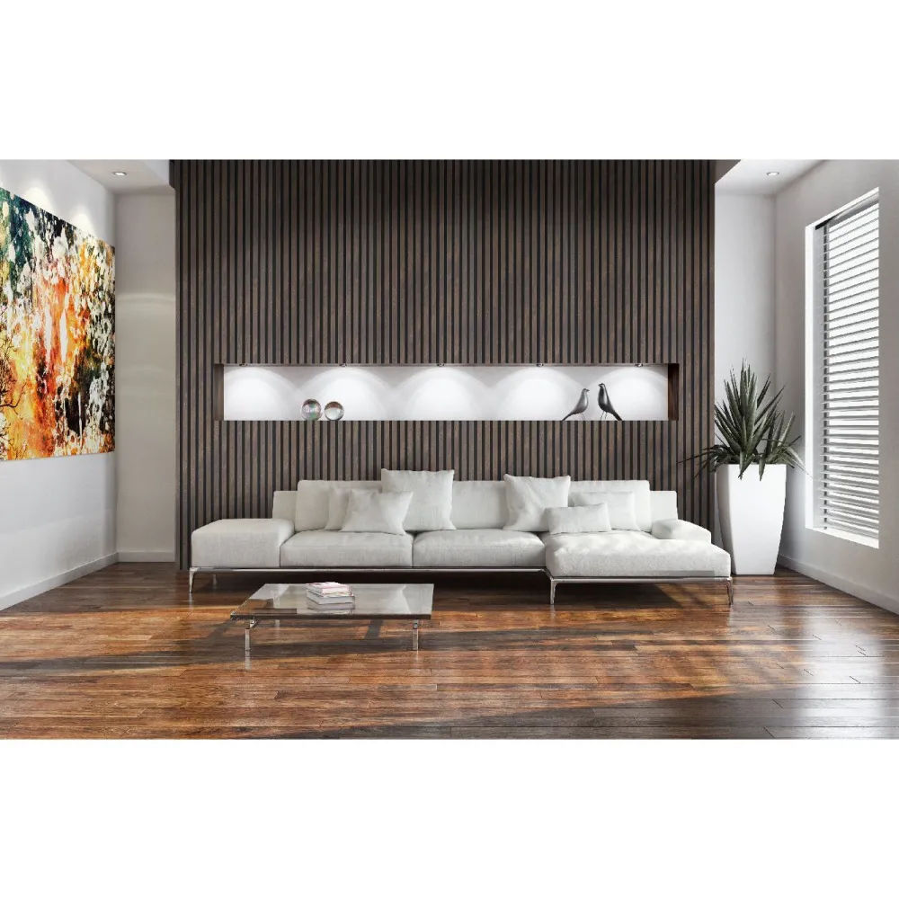 Akustiikkalevy Stone 244, 18x520x2440mm, rusty stone*Fibrotech Hot