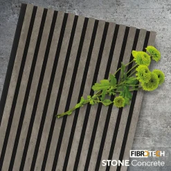 Best Akustiikkalevy Stone 244, 18x520x2440mm, concrete stone Sisustuslevyt|Rimaseinät