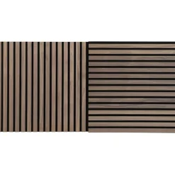 Akustiikkalevy Fog&Venø By Venø, 20x600x600mm, mdf, pähkinä, musta huopa, 2kpl*Fog & Venø Online