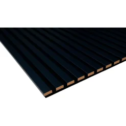 Hot Akustiikkalevy Fog&Venø By Venø, 20x600x2400mm, mdf, indigonsininen, musta huopa Sisustuslevyt|Rimaseinät