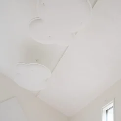 Akustiikkapilvi Pilvi vaakariippuva 80x60 cm valkoinen*Yeseco Clearance