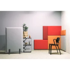Akustiikkasermi Ilmava 80x120 cm lattiamalli eri värejä*Yeseco Best