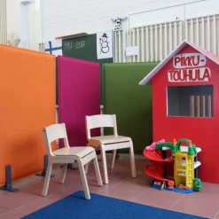 Akustiikkasermi Ilmava 80x120 cm lattiamalli eri värejä*Yeseco Best
