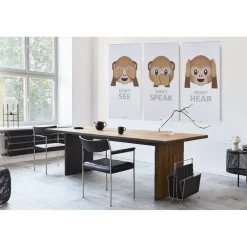 Akustiikkataulu Art Acoustic Don't Hear Abe, 9x600x1200mm*Fibrotech Best