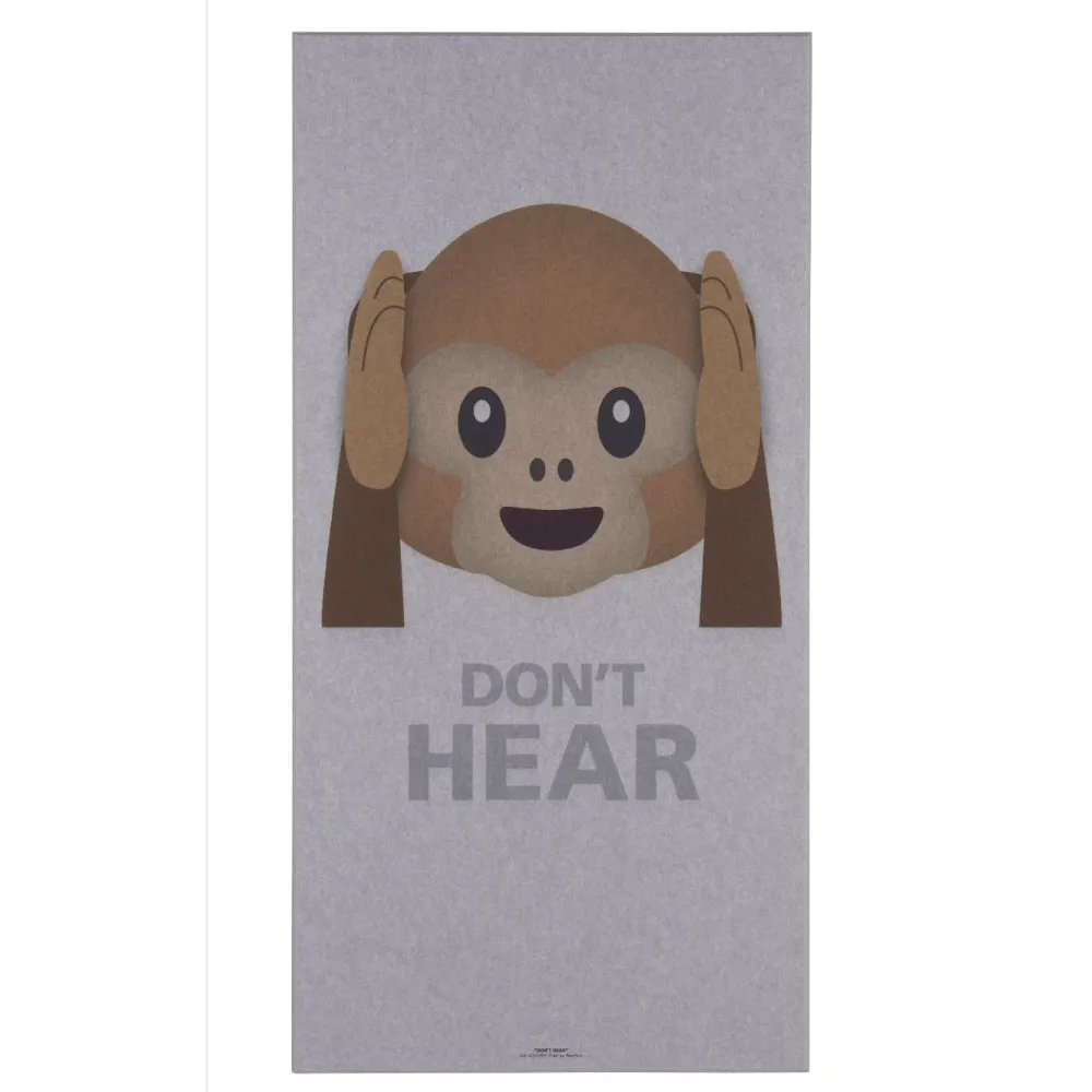 Akustiikkataulu Art Acoustic Don't Hear Abe, 9x600x1200mm*Fibrotech Best