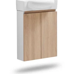 Allaskaappi altaalla Furniture Tacna 50cm valkoinen/puu*Bathco Best
