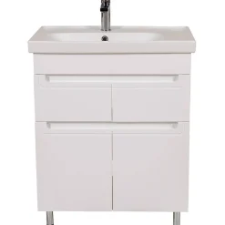 Discount Allaskaappi Omega 70 ja allas Como 850 x 700 x 450 mm Allaskaapit