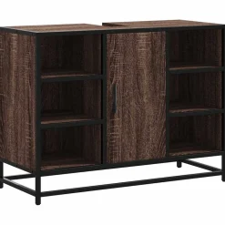 Allaskaappi ilman allasta tekninen puu, 80x33x60 cm, eri värejä (42175)*FinePRICE