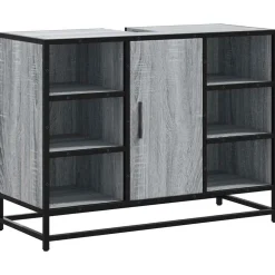 Allaskaappi ilman allasta tekninen puu, 80x33x60 cm, eri värejä (42175)*FinePRICE
