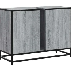 Allaskaappi ilman allasta tekninen puu, 80x33x60 cm, eri värejä (42175)*FinePRICE
