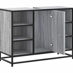 Allaskaappi ilman allasta tekninen puu, 80x33x60 cm, eri värejä (42175)*FinePRICE