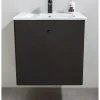 Discount Allaskaappi pesualtaalla Fröjd 620x470x600cm mattamusta Allaskaapit