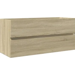 Online Allaskaappi Sonoma-tammi 100x38,5x45 cm tekninen puu (49639) Allaskaapit