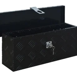 Alumiinilaatikko 485x140x200mm musta*FinePRICE New