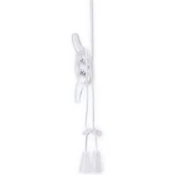 Hot Alumiinisälekaihdin , valkoinen, 25mm, 160cm, eri leveyksiä Verhot
