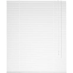 Alumiinisälekaihdin , valkoinen, 25mm, 220cm, eri leveyksiä*Ihanin Clearance