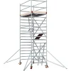 Alumiiniteline Jumbo 9900-4P, tasokorkeus 4.5m, 250x135cm Tikkaat