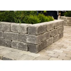 Hot Antiikkilaatta Lakka 238x238x60 mm harmaa Betonilaatat