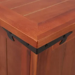 Arkkupöytä kiinteä akaasiapuu 60x25x22 cm*FinePRICE Discount