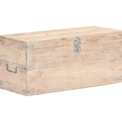 Online Arkkupöytä täysi akaasiapuu 40x40x40 Säilytysarkut