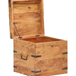 Arkku 40x40x40 täysi akaasiapuu*FinePRICE Sale