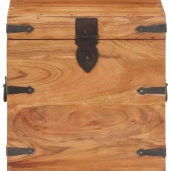 Arkku 40x40x40 täysi akaasiapuu*FinePRICE Sale