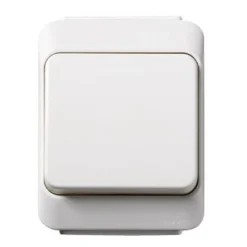 Sale Artic 6/1-kytkin pinta IP44 valkoinen Kytkimet