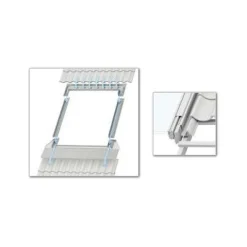 Asennussarja EDW 2000 78x98cm pellitys (profiilikatteille)*Velux Discount