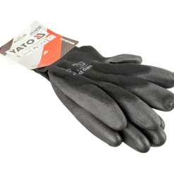 Asentajankäsine nro. 9 nylon/PU musta*Yato Sale