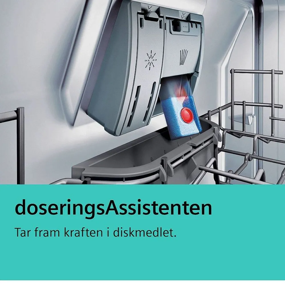 Astianpesukone SN45ZS08CE, tason alle, 60cm, teräs Astianpesukoneet
