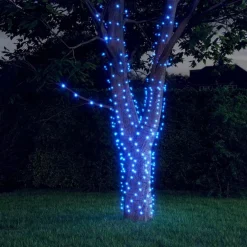 New Aurinkoenergia keijuvalot 2 kpl 2x200 LED sisä/ulko eri värejä Jouluvalot Ja Koristevalot