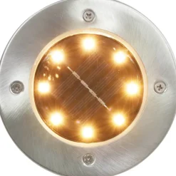 Clearance Aurinkoenergia maavalaisimet 8 kpl led lämmin valkoinen Aurinkokennovalaisimet|Ulkovalaisimet Hämäräkytkimellä