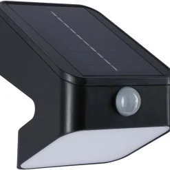 New Aurinkokennoseinävalaisin Lesly 113x126mm USB-ladattava hämäräohjattu liiketunnistin IR IP65 3000K 5.5W 400lm antrasiitti Ulkovalaisimet Liiketunnistimella Ja Hämäräkytkimellä|Ulkovalaisimet Liiketunnistimella