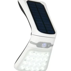 Aurinkokennoseinävalaisin Diadema LED ladattava liike- ja hämärätunnistin 4000K valkoinen*Trio Outlet