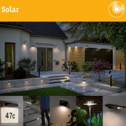 Aurinkokennovalosarja Solar Soala IP44 3000K 1lm/m musta*Paulmann Online