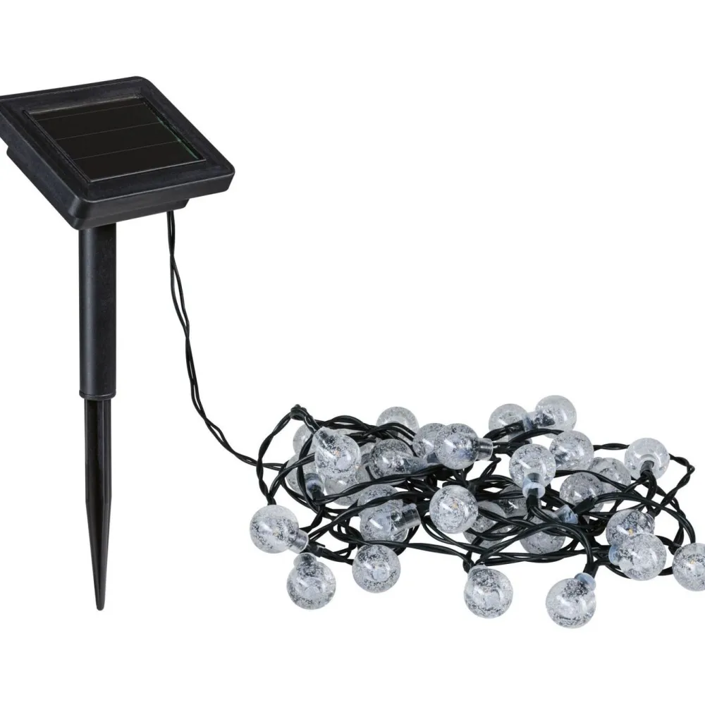 Aurinkokennovalosarja Solar Soala IP44 3000K 1lm/m musta*Paulmann Online