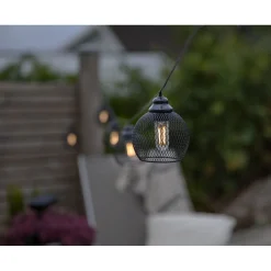 Aurinkokennovalosarja Sunlight 700 cm musta*Star Trading Outlet