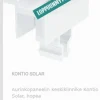Hot Aurinkopaneelin profiilikisko , musta Aurinkosähkötarvikkeet