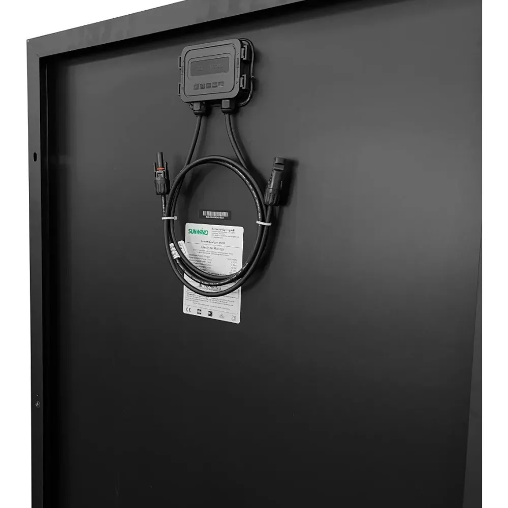Aurinkopaneeli Horizon, 100W, 12V, 1090x510x35mm, musta*Sunwind Clearance