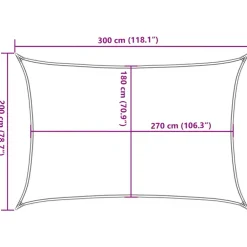 New Aurinkopurje, 160 g/m² HDPE, eri värejä ja kokoja (16419) Aurinkovarjot