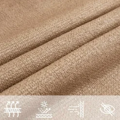 New Aurinkopurje, 160 g/m² HDPE, eri värejä ja kokoja (16419) Aurinkovarjot